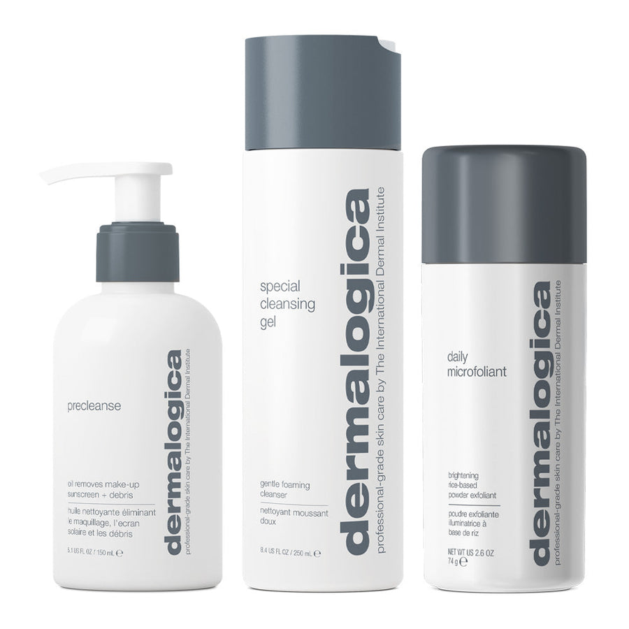 Dermalogica Australia kit best cleanse + glow set