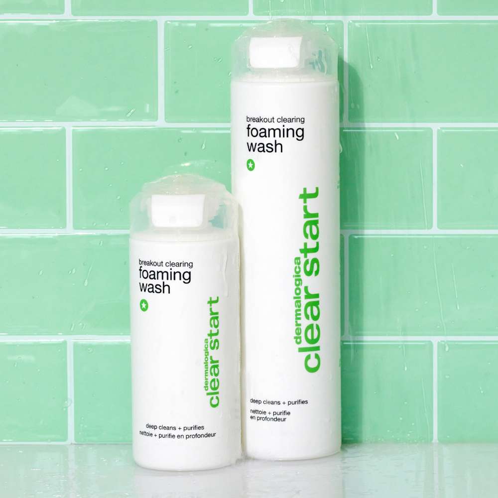 dermalogica cleansers breakout clearing foaming wash
