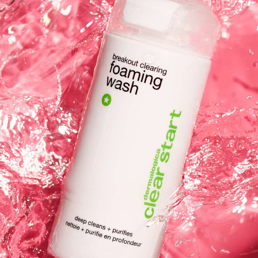 dermalogica cleansers breakout clearing foaming wash