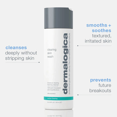dermalogica cleansers clearing skin wash