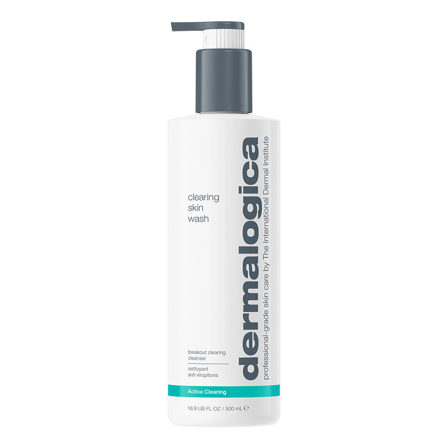 dermalogica cleansers 500ml clearing skin wash
