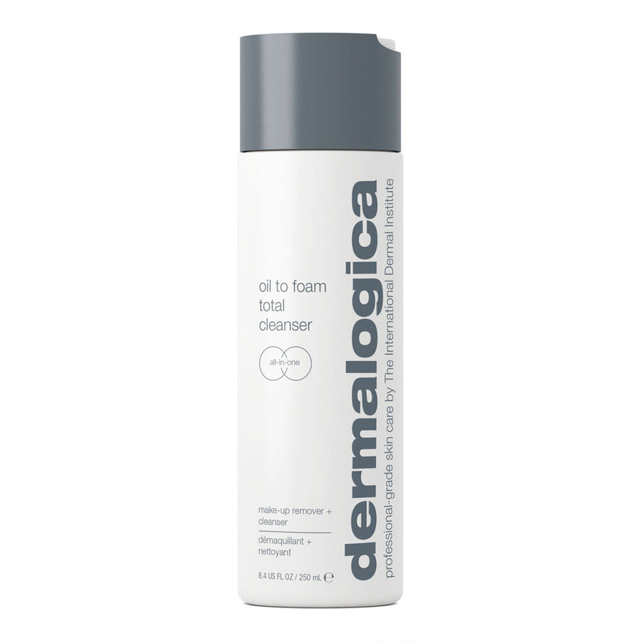 dermalogica cleansers 250ml oil to foam total cleanser