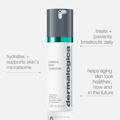 dermalogica moisturisers 50ml breakout biotic moisturizer