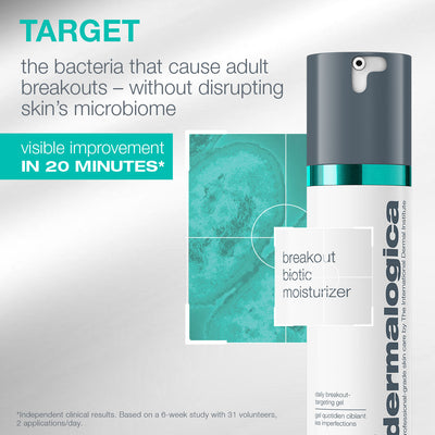 dermalogica moisturisers 50ml breakout biotic moisturizer