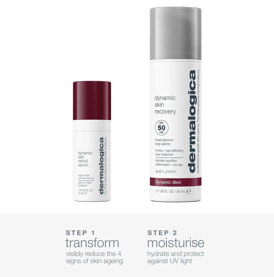dermalogica skin kits and sets dynamic skin recovery spf50 duo (1 full size + 1 free travel)