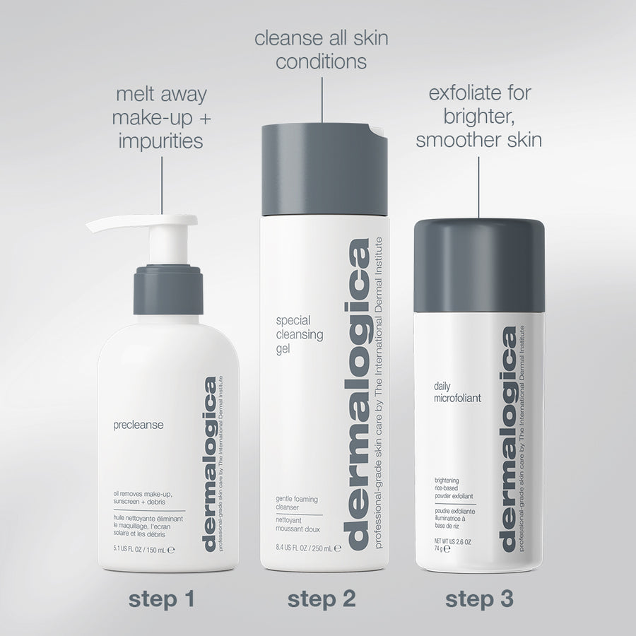 dermalogica skin kits and sets kit let it glow