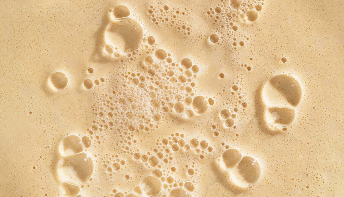 how we made a calming exfoliant