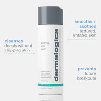 dermalogica cleansers 250ml acne clearing skin wash