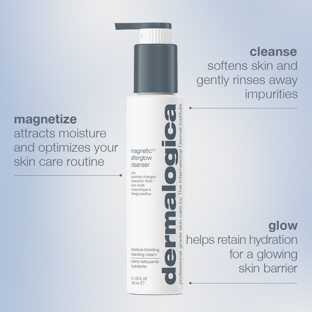dermalogica cleansers magnetic[+] afterglow cleanser