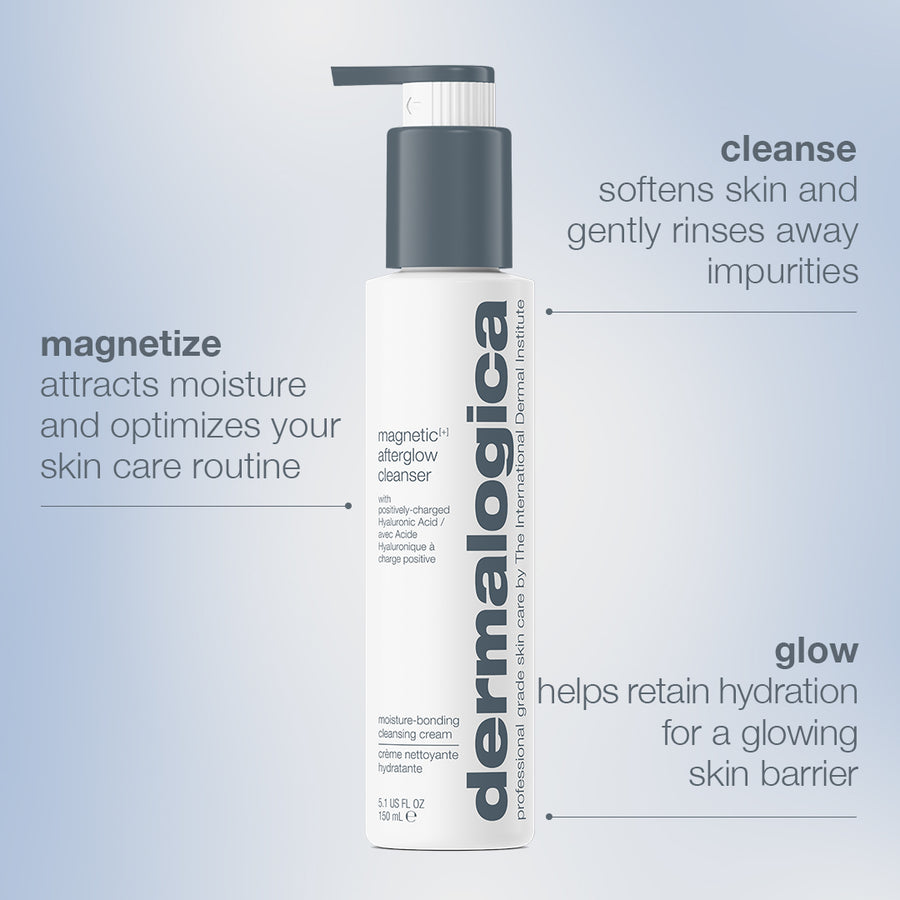 dermalogica cleansers magnetic[+] afterglow cleanser