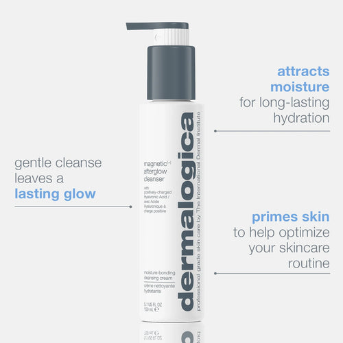 dermalogica cleansers 150ml magnetic[+] afterglow cleanser