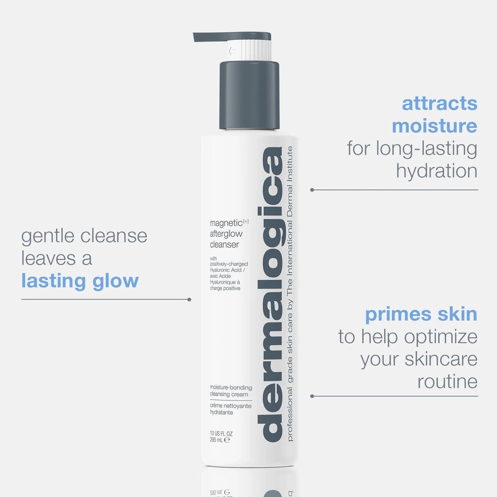 dermalogica cleansers 295ml magnetic[+] afterglow cleanser