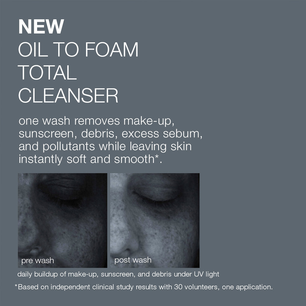 dermalogica cleansers 250ml oil to foam total cleanser