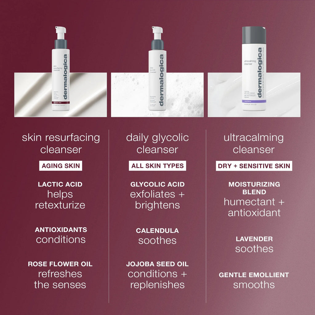 dermalogica cleansers skin resurfacing lactic acid cleanser