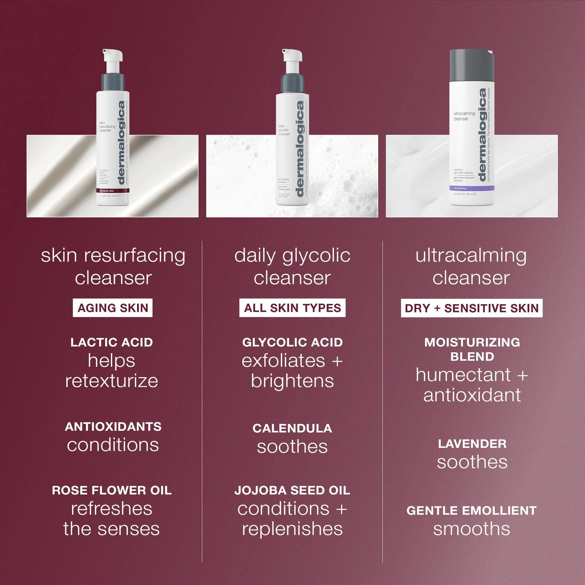 dermalogica cleansers skin resurfacing lactic acid cleanser
