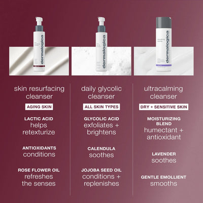 dermalogica cleansers skin resurfacing lactic acid cleanser