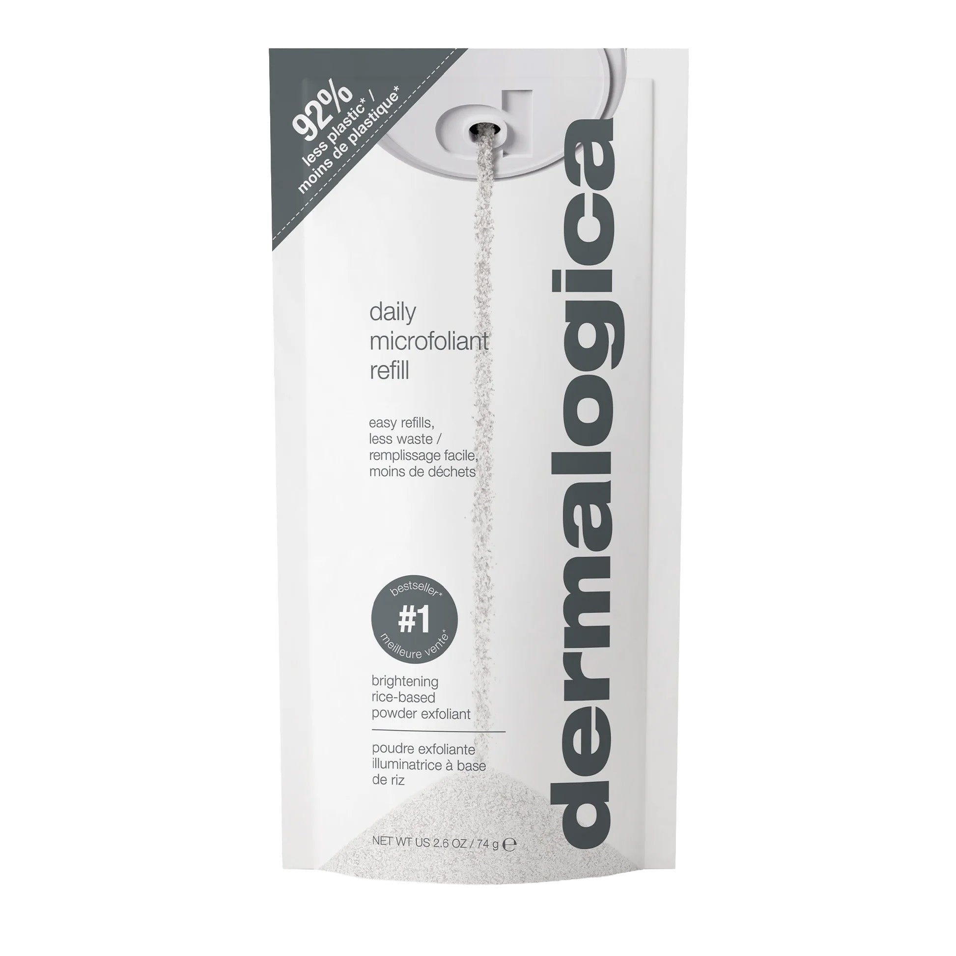 dermalogica exfoliants 74g refill daily microfoliant exfoliator