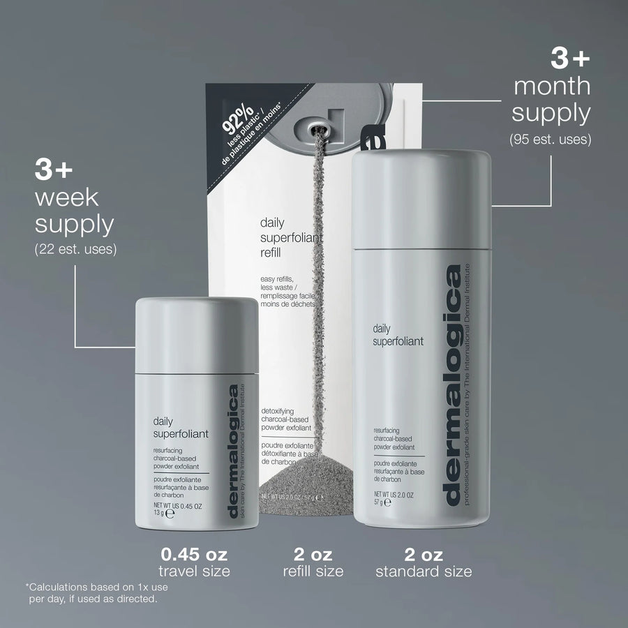 dermalogica exfoliants daily superfoliant exfoliator