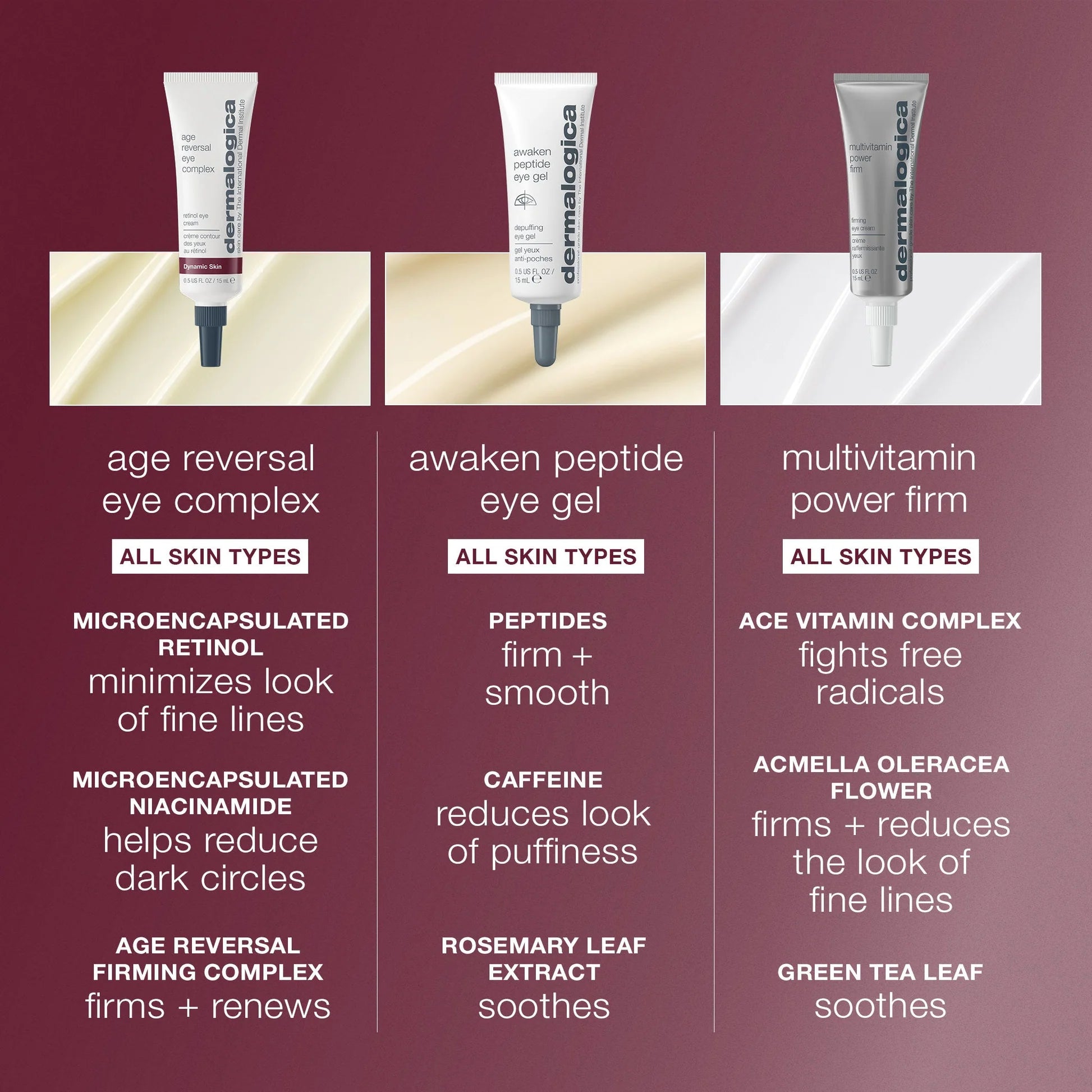 dermalogica eye treatments 15ml age reversal eye complex