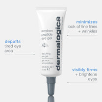 dermalogica eye treatments 15ml awaken peptide depuffing eye gel
