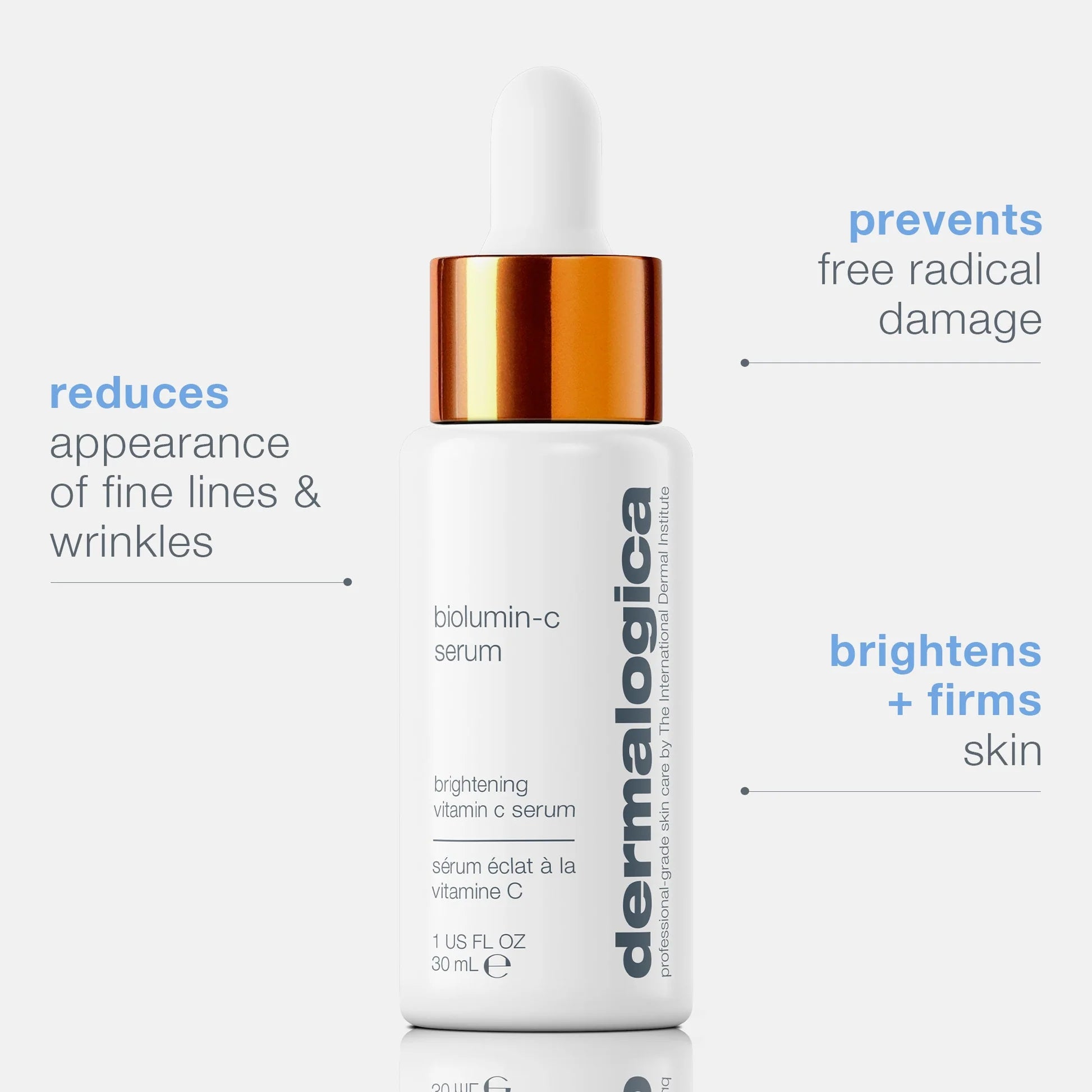 dermalogica facial oils and serums 30ml biolumin-c vitamin c serum