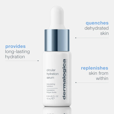 dermalogica facial oils and serums 10ml circular hydration serum with hyaluronic acid