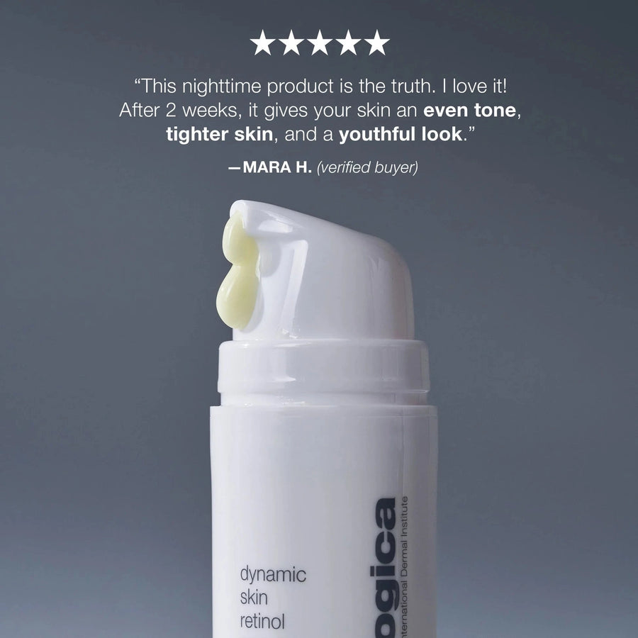 dermalogica facial oils and serums 30ml dynamic skin retinol serum