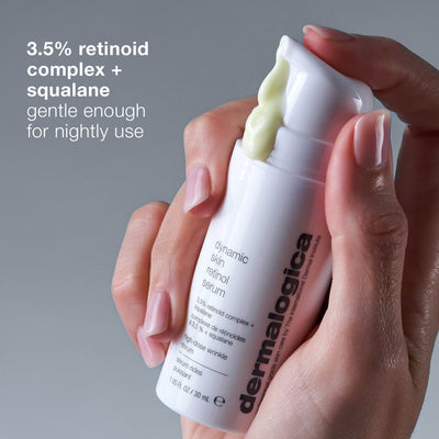dermalogica facial oils and serums 30ml dynamic skin retinol serum