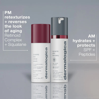 dermalogica facial oils and serums 30ml dynamic skin retinol serum