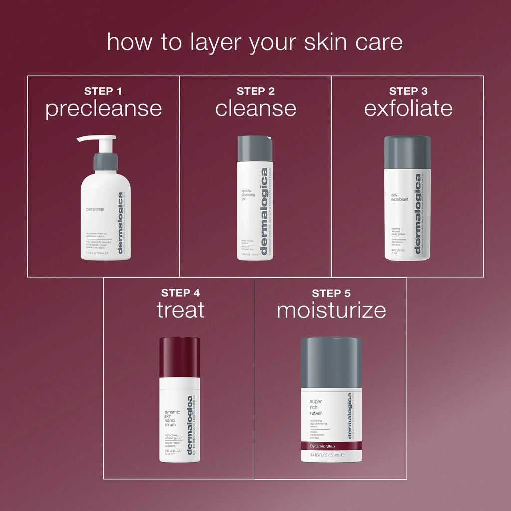 dermalogica facial oils and serums 30ml dynamic skin retinol serum
