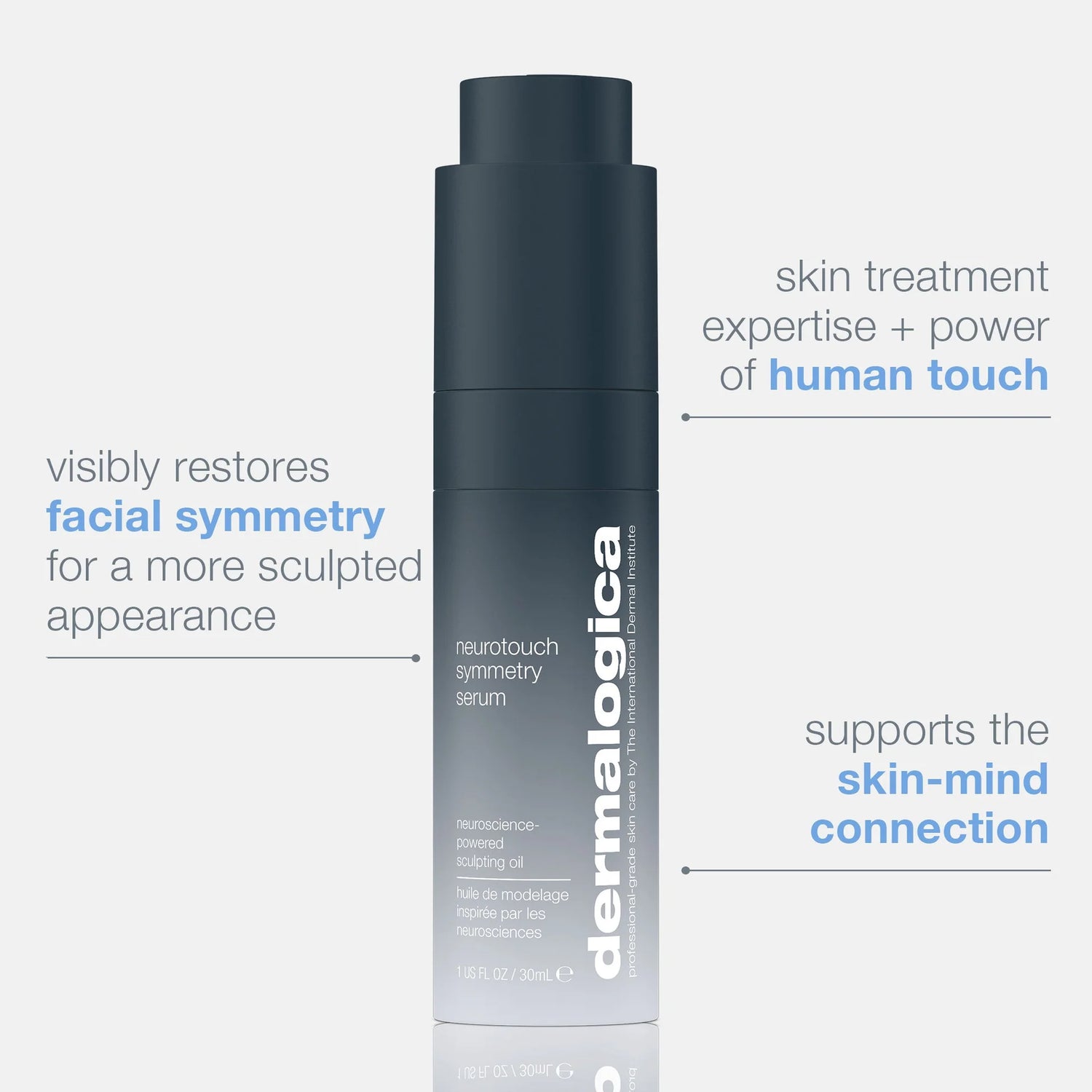 dermalogica facial oils and serums 30ml neurotouch symmetry serum