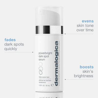 dermalogica facial oils and serums 30ml powerbright dark spot serum