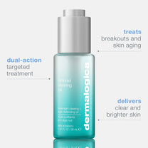 dermalogica facial oils and serums 30ml retinol breakout clearing oil