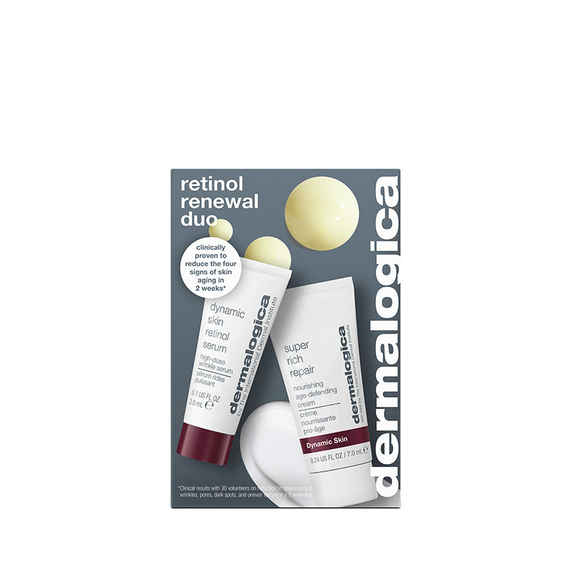 dermalogica free gift kit retinol renewal duo