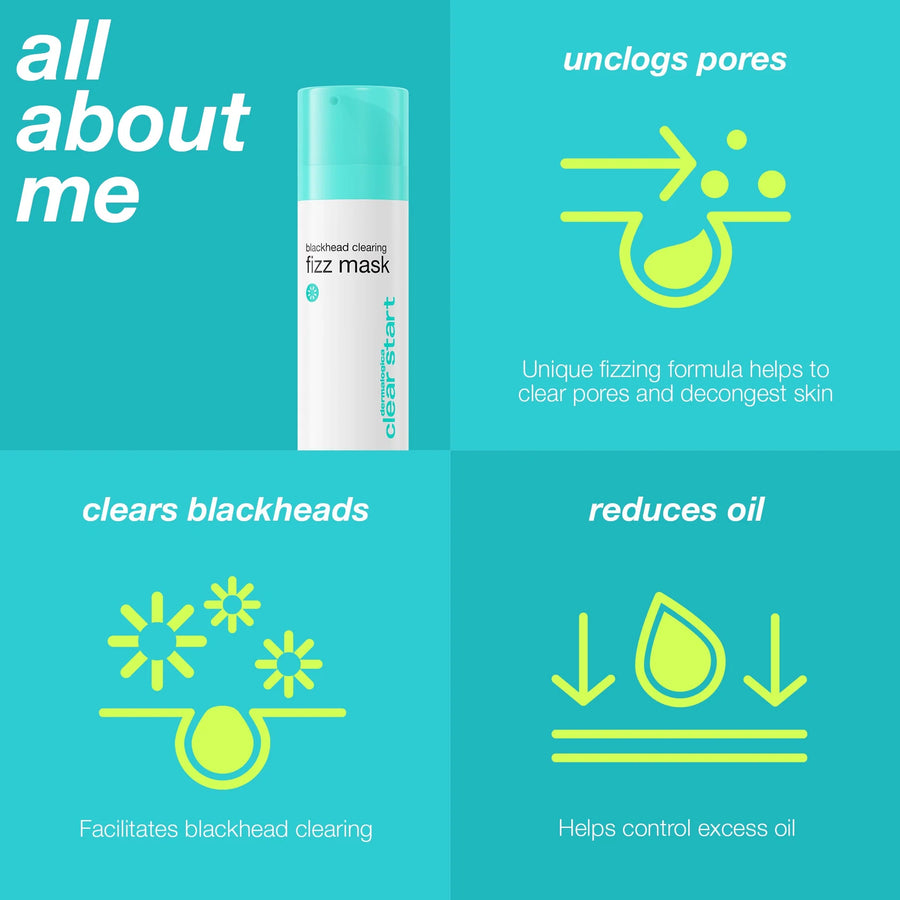 dermalogica masques 50ml blackhead clearing fizz mask