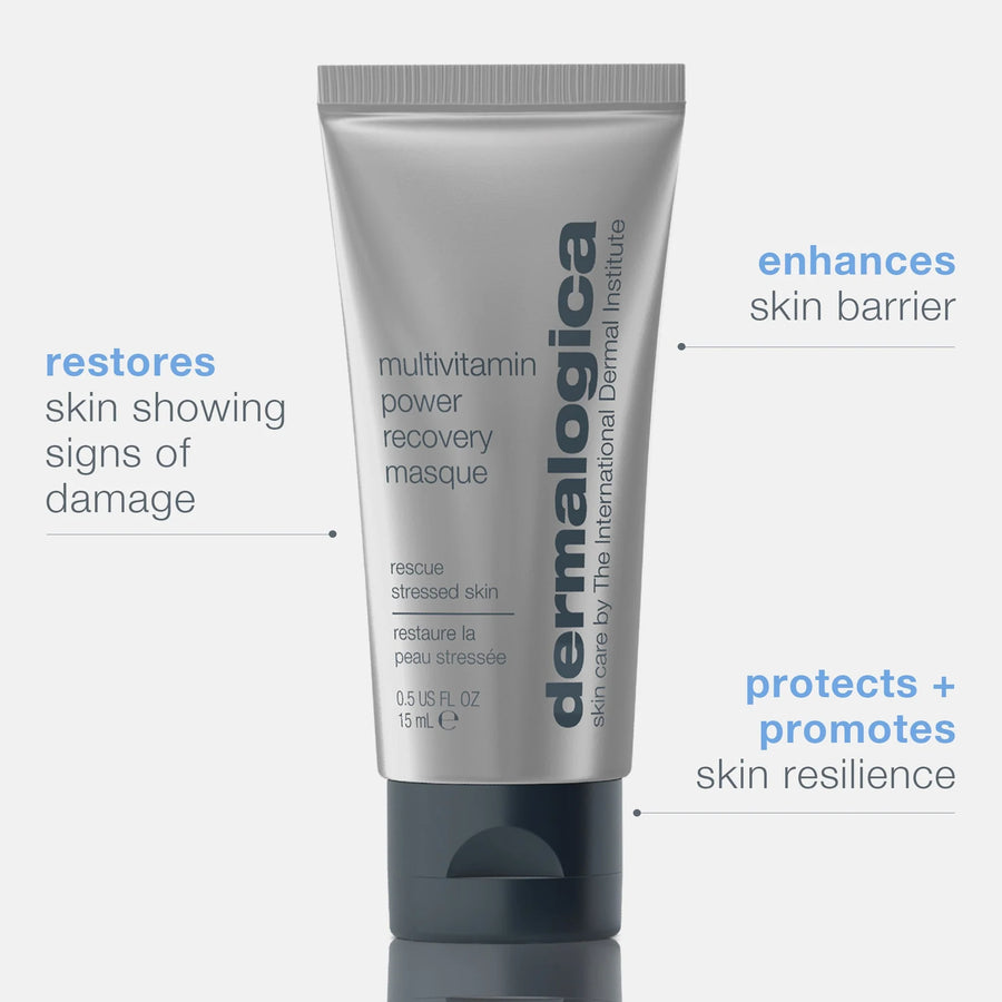 dermalogica masques 15ml multivitamin power recovery masque