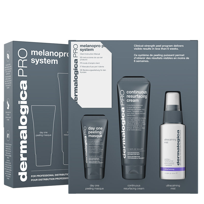 dermalogica melanopro peel system (4-pack)