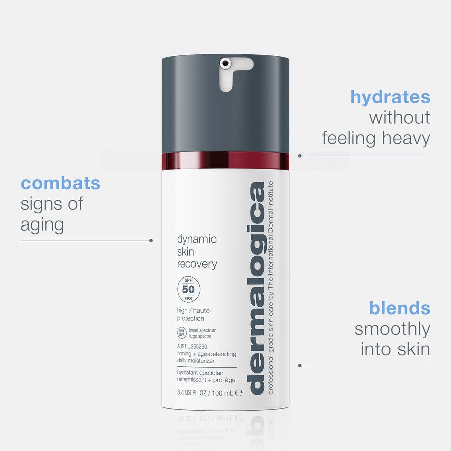 dermalogica moisturisers 100ml dynamic skin recovery SPF50 moisturiser