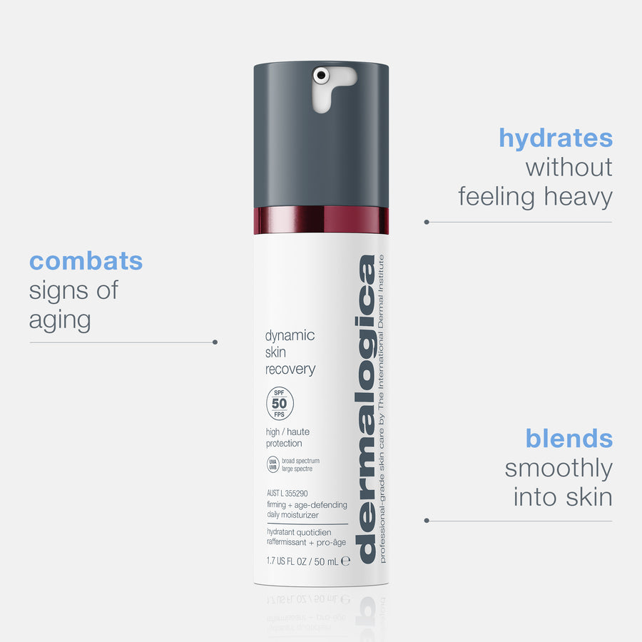 dermalogica moisturisers 50ml dynamic skin recovery SPF50 moisturiser