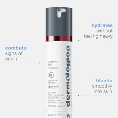 dermalogica moisturisers 50ml dynamic skin recovery SPF50 moisturiser