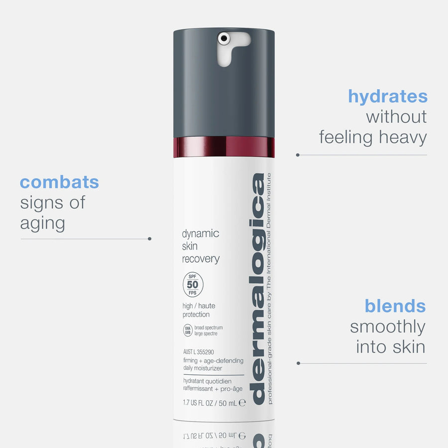 dermalogica moisturisers 50ml dynamic skin recovery SPF50 moisturiser