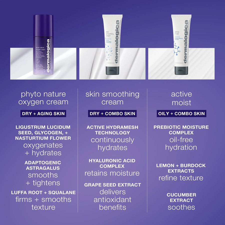 dermalogica moisturisers 50ml phyto nature oxygen cream
