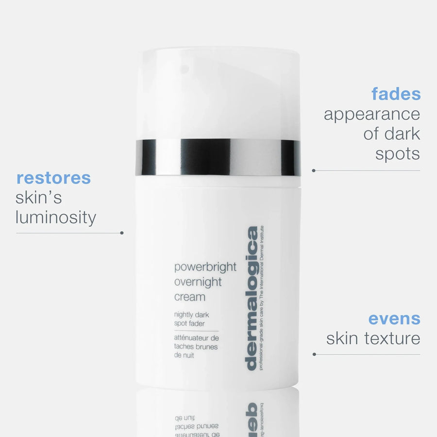 dermalogica moisturisers 50ml powerbright overnight cream