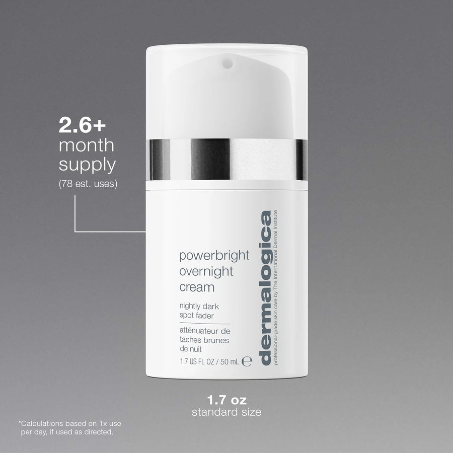dermalogica moisturisers 50ml powerbright overnight cream