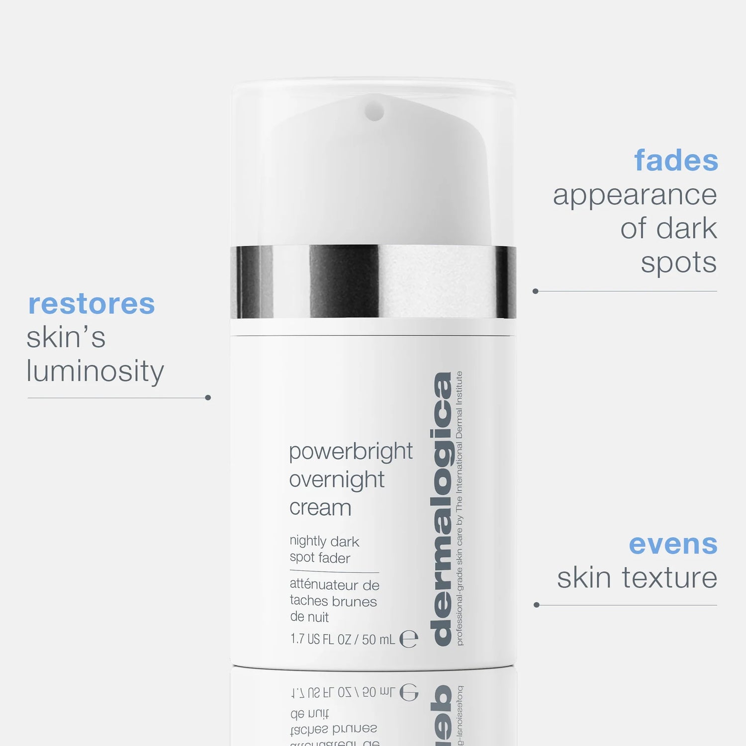 dermalogica moisturisers 50ml powerbright overnight cream