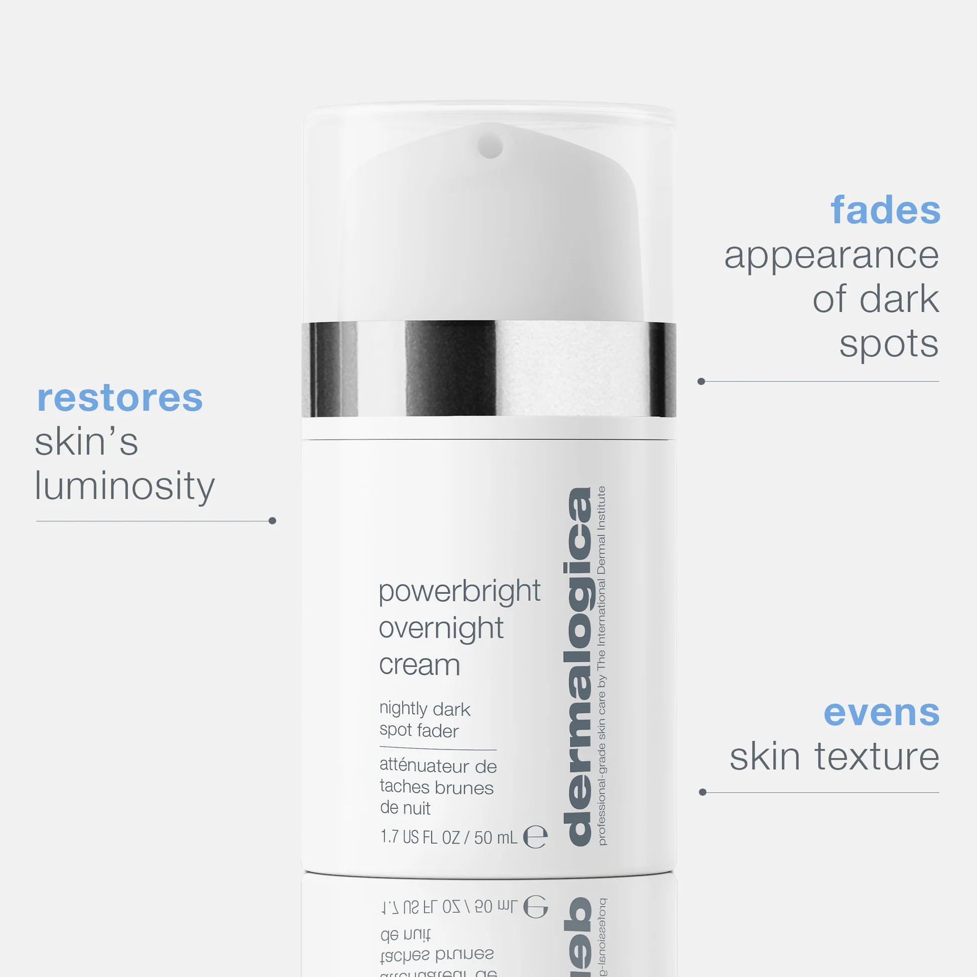 dermalogica moisturisers 50ml powerbright overnight cream