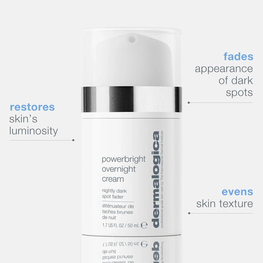 dermalogica moisturisers 50ml powerbright overnight cream