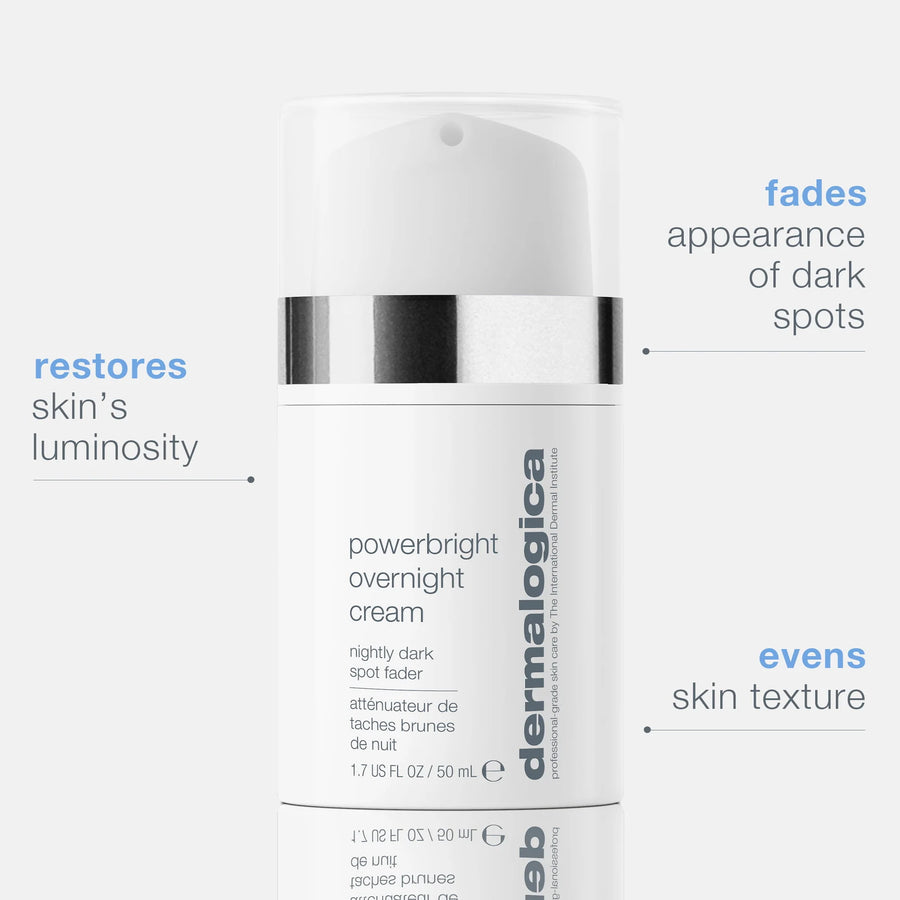 dermalogica moisturisers 50ml powerbright overnight cream