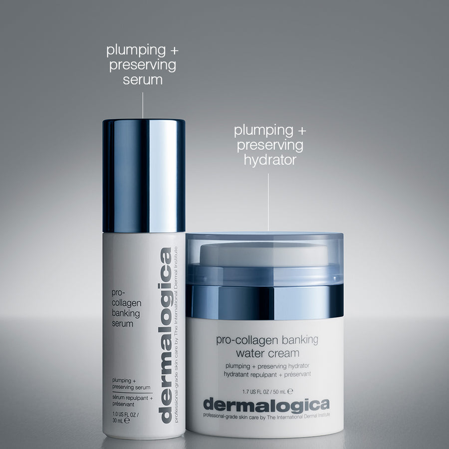 dermalogica moisturisers pro-collagen banking water cream