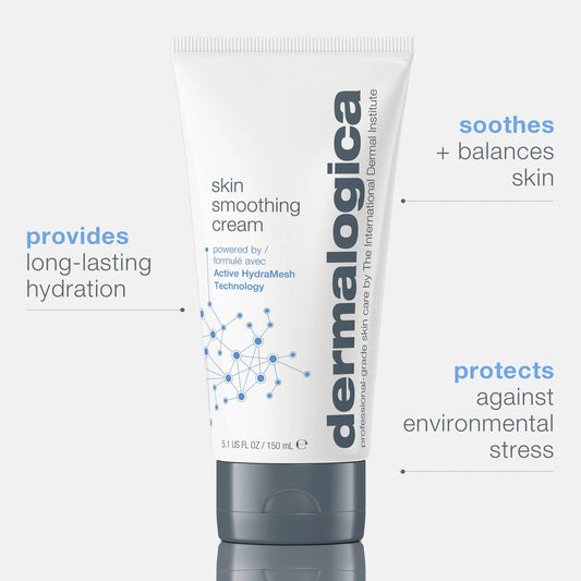 dermalogica moisturisers 150ml skin smoothing cream moisturiser